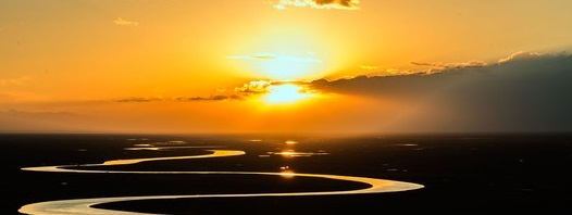 Photo by Pixabay on Pexels Photo of a river reflecting the golden light of a sunset