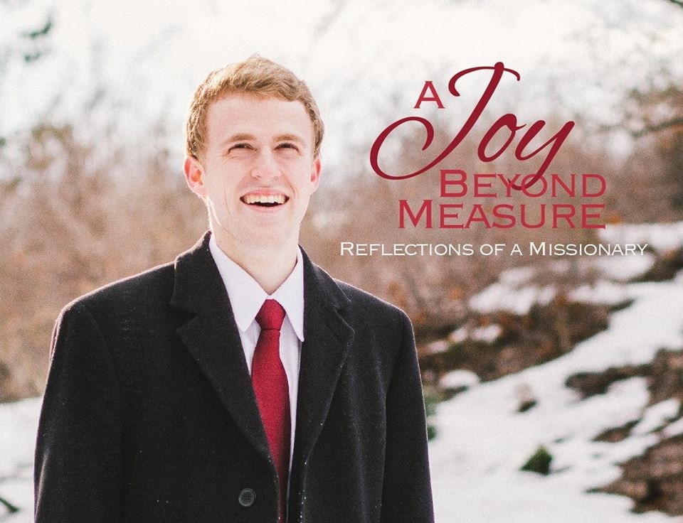 Cover album of A Joy Beyond Measure, showing CJ Madsen dressed like a missionary